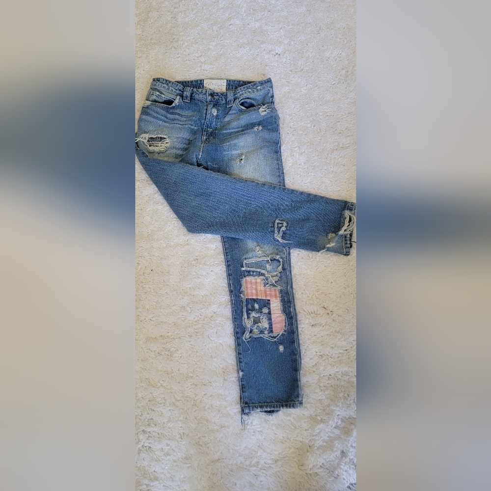 Free People jeans 29 frayed